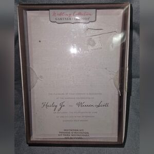 Wedding Invitation Kit